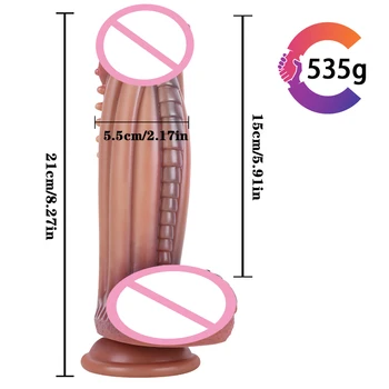 Alien Thorn Phallus Soft Liquid Silicone Female Masturbation Device Adult Sex Toys Vagina Anal Massage Sex Toys Monster Dildos 2