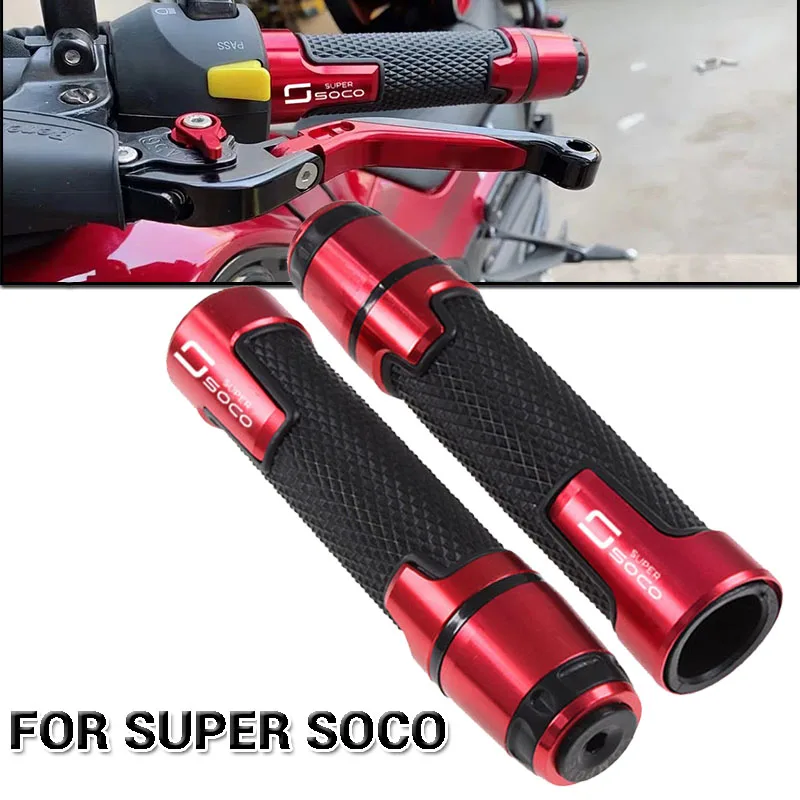 

Для Super Soco TC TS TSx ручки для мотоцикла, скутера, Нескользящие ручки руля
