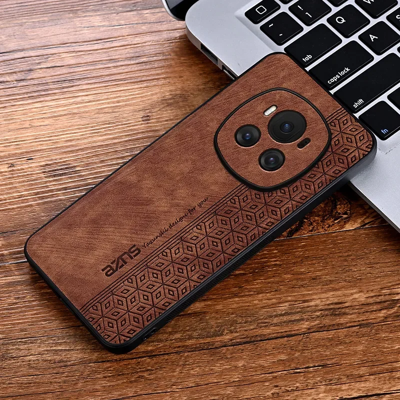 Luxury Leather Business Elite Shockproof Cell Phone Case - Protective Phone Shell