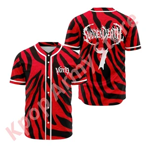 Svdden Death 7 Jersey Merch Baseball T-shirts Summer Women Men Fashion Casual Short Sleeve Tee