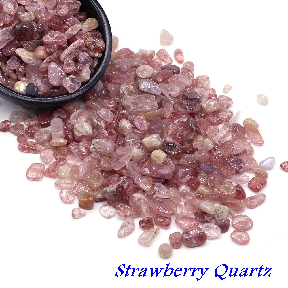 Natural Stone Crystal Chips for Reiki Healing and Home Decor