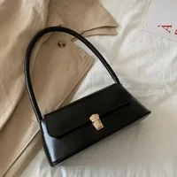 Sacs à bandoulière de marque de luxe pour femmes, Design de mode sous les bras, sac à bandoulière, sac à main et bourses de couleur unie, 2024 5