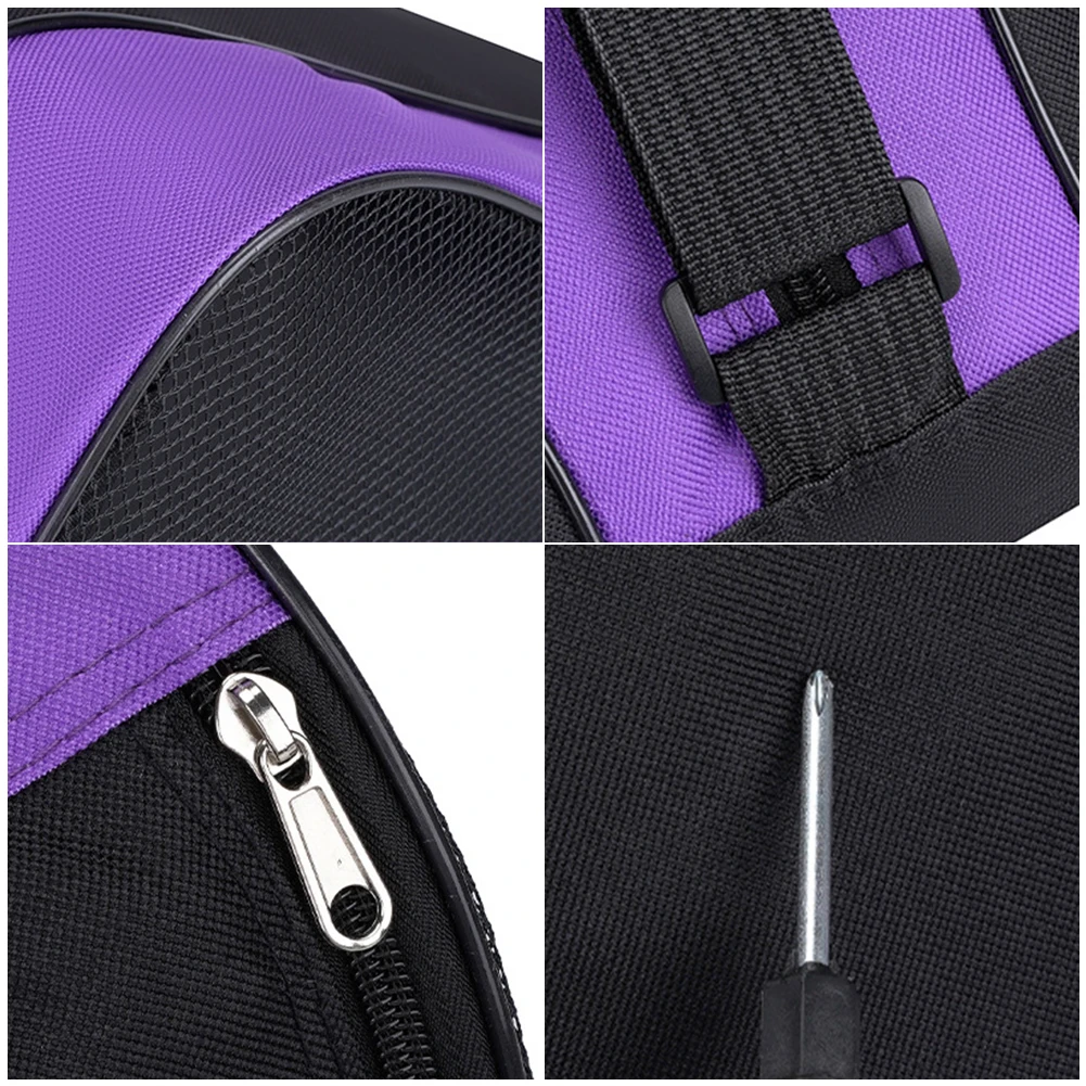 Roller Skate Bag Ice Skate Shoes Bag Multi-Compartments Ice-Skating Shoulder Bag Skiing Roller Skate Storage Bag for Men Women