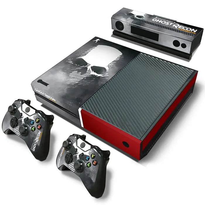 Adesivo Skin Per Xbox One Console Controller Decalcomania Copertura In Vinile Pelle Colorata Ghost Recon