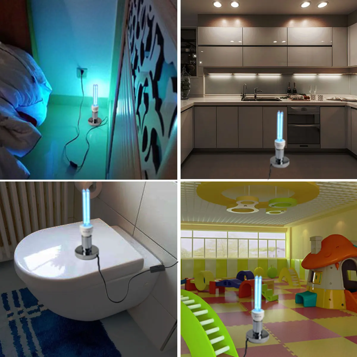 E27 LED Bulb UV Germicidal Lamp Timer Remoter 15/25W 110V 220V Home Toilet Shoes Box Indoor UVC Lamp Ozone Sterilization Lights uv disinfection lamp uv sterilization lamp