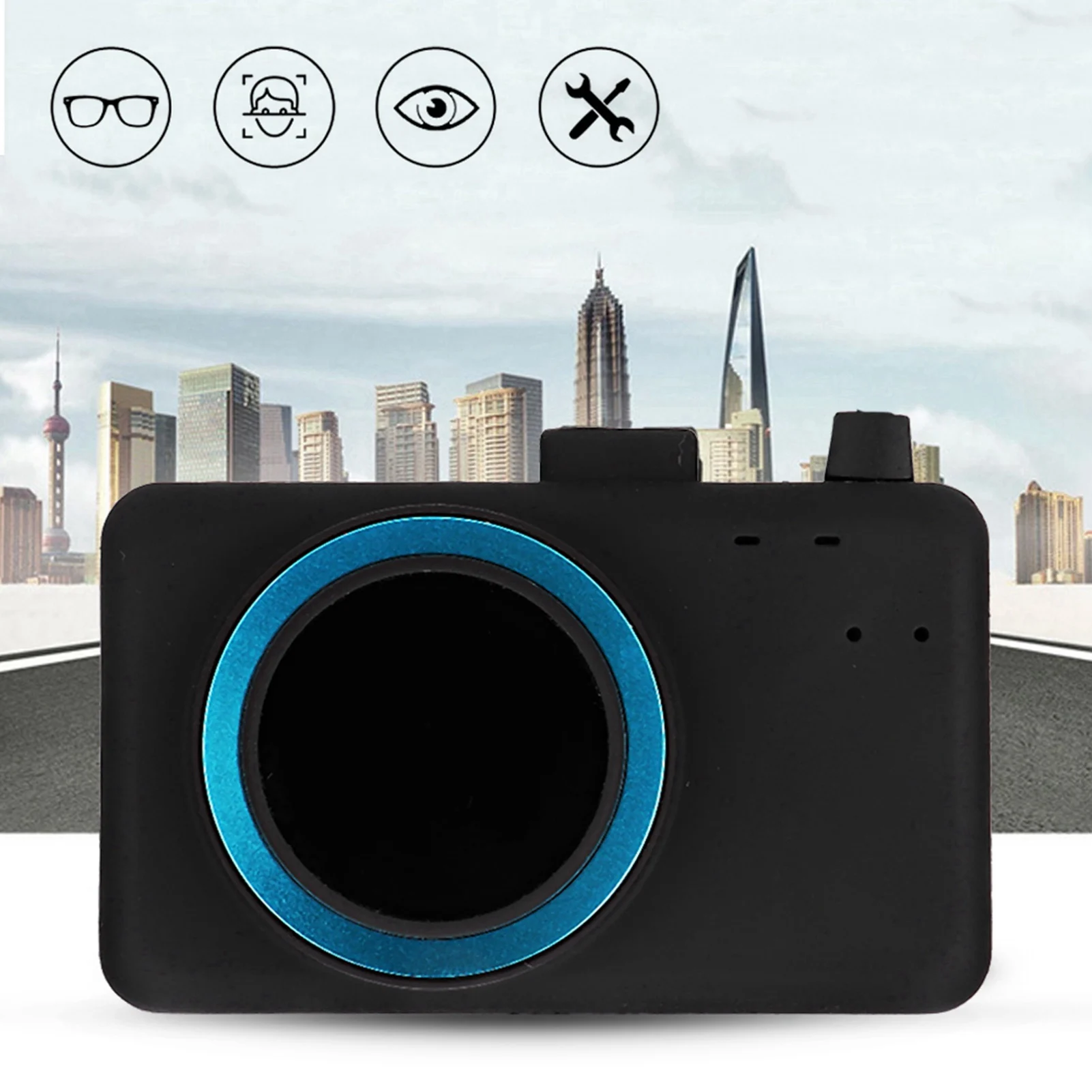 Car Fatigue Warning Alarm Device Driving Alert Face Reading Anti Sleep Monitor Driving Alarm Car Device Alert