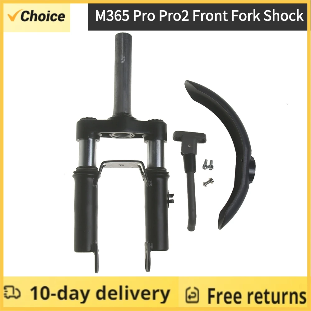 Electric Scooter Accessories Scooter Front Suspension Fork For Xiaomi M365 Pro Pro2 Brake Disc Alloy Steel Holder Electric Scooter Front Tube Shock