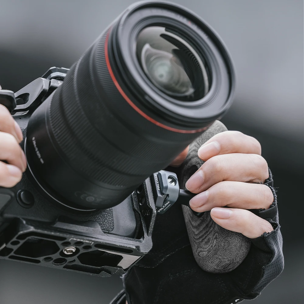 Ulanzi Falcam F22 Quick Release Soap Side Hand Grip Kit for Traditional Camera Cage with F22 QR Plate Photograph Accessories