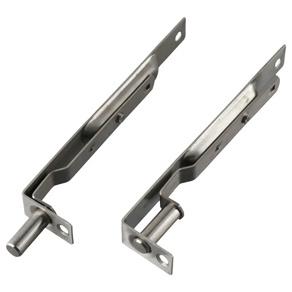 Concealed Stainless Steel French Door 6 Inch Flush Bolt Bolt Lever Action Latch Slide Door Lock