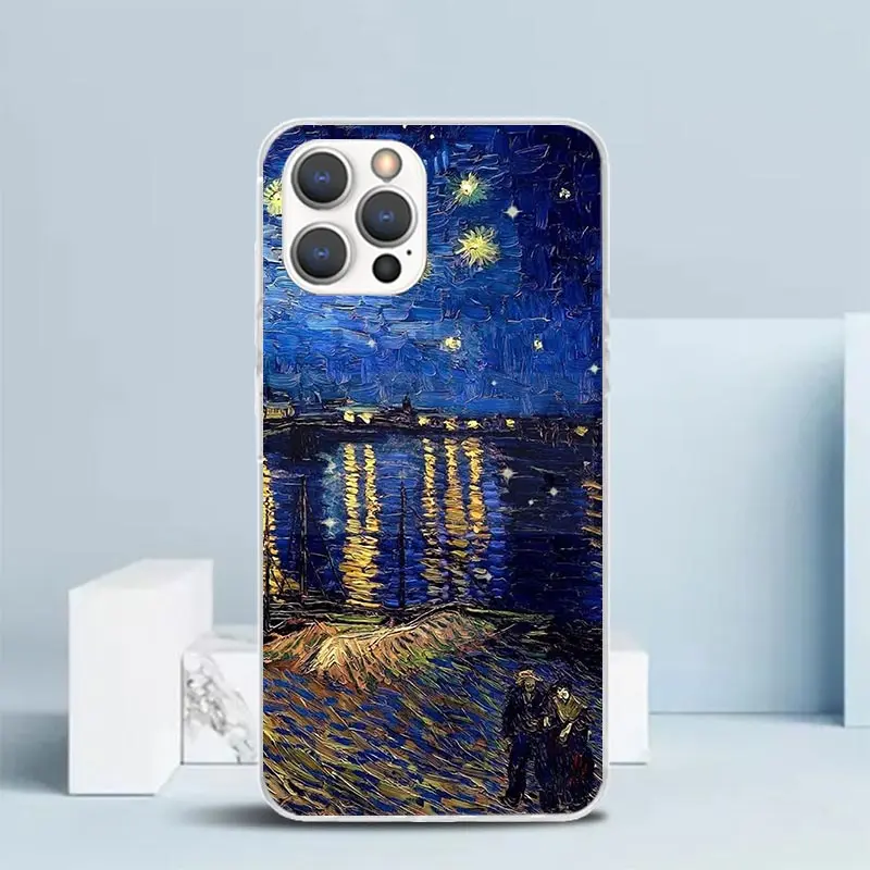 Van Gogh Oil Art Painting Phone Case - Air Soft TPU Cover