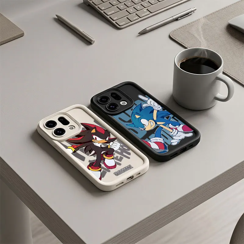Cartoon Hedgehog Shockproof Phone Case
