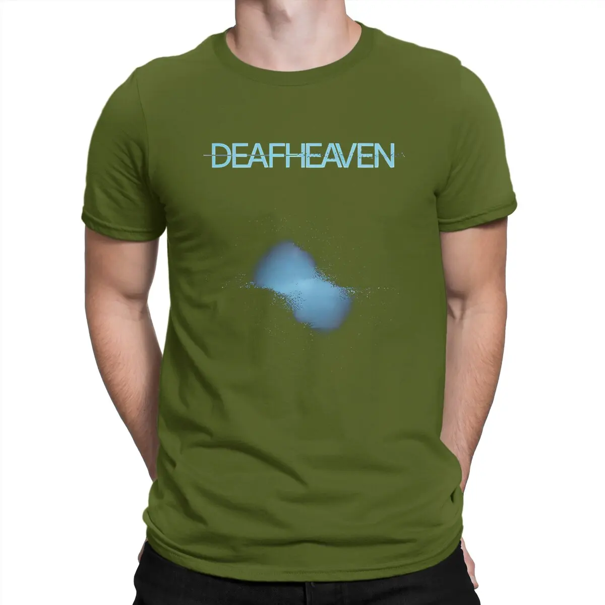 Camiseta Shellstar Merch para hombre, de Deafheaven Cotton Clothing, increíble camiseta de manga corta con cuello redondo.