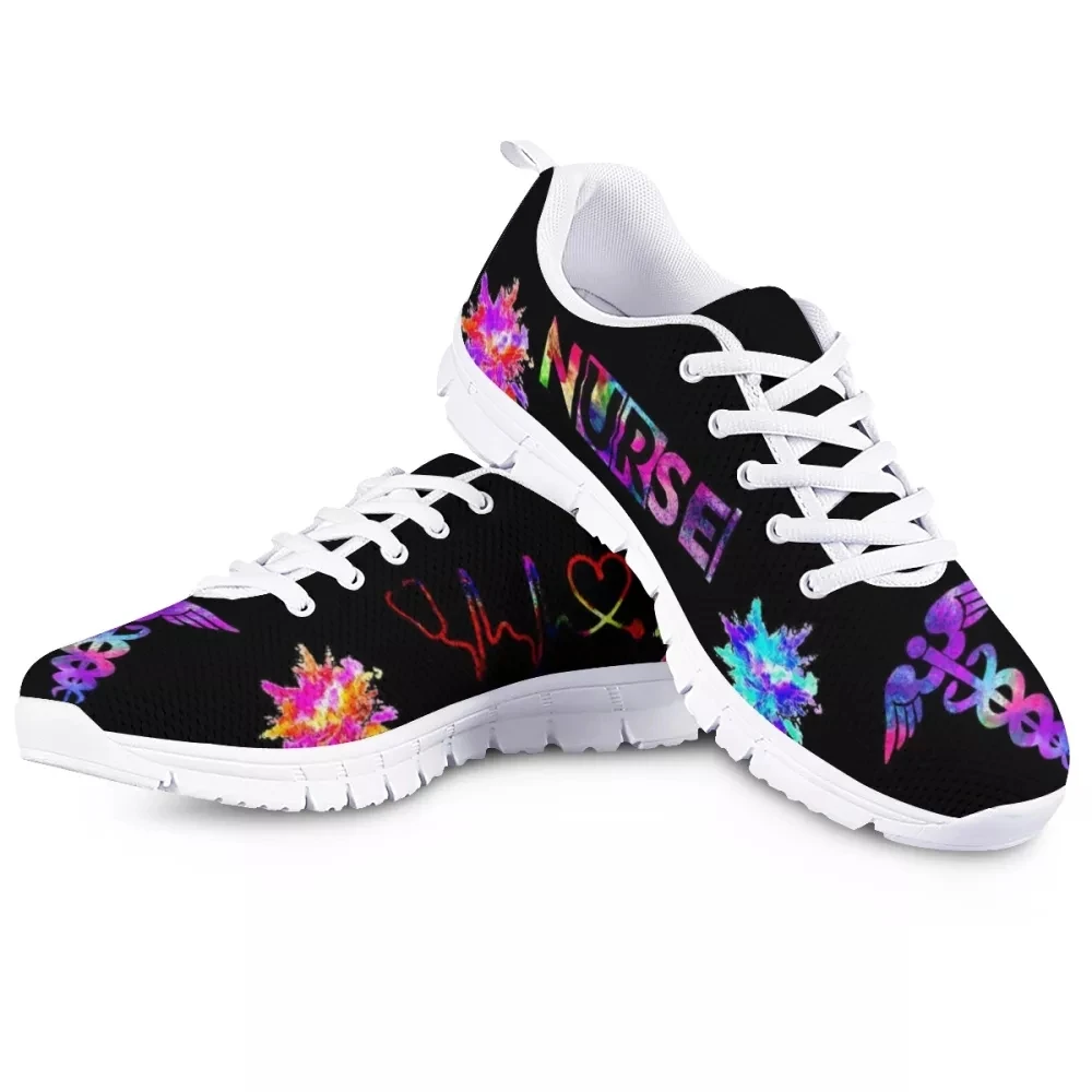 Casual Shoes Woman Dentist Sneaker Teeth Doctor Dental Print Summer Flats Female Mesh Zapatos De Mujer Dropship