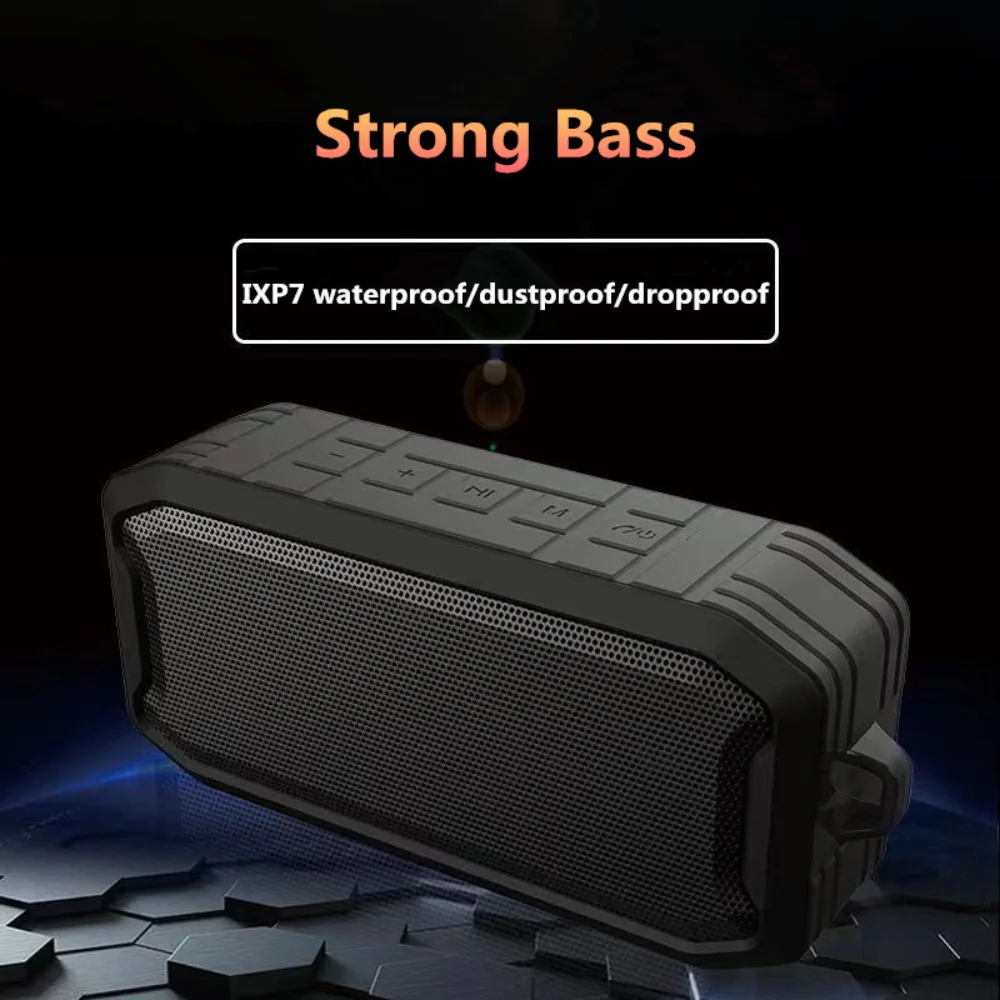 

New M3 Portable Mobile Phone Wireless Creative Bluetooth Speaker Mini IPX7 Waterproof and Drop-proof Bluetooth Speaker Subwoofer