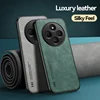 Retro Magnetic Suede Leather Case For Xiaomi Poco C75 PocoC75 Shockproof Matte Silicone Soft Case Cover 1