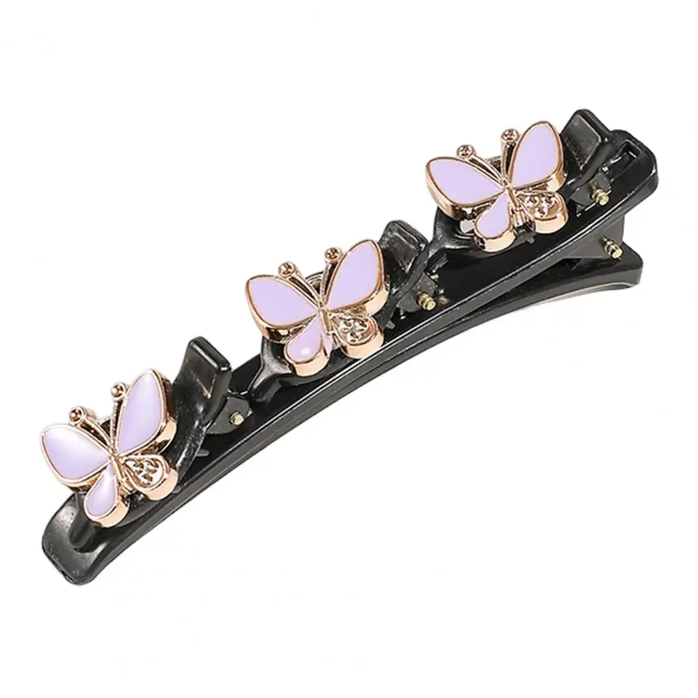 

Cute Flower Hairpin Elegant Floral Hair Accessories for Women Double Layer Flower Decor Hair Clip Black Floral Hair for Wedding