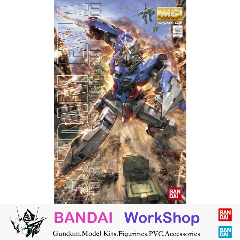 

Bandai 1/100 мг Gundam ExiaAction фигурка в сборе, модель в сборе