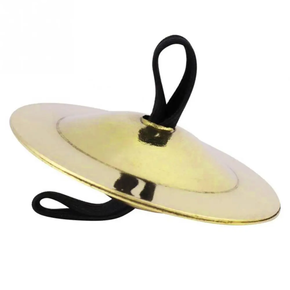 1 Pair Durable Belly Dance Finger Cymbal Brass Musical Instrument Dancing Accessory Gong Cymbal