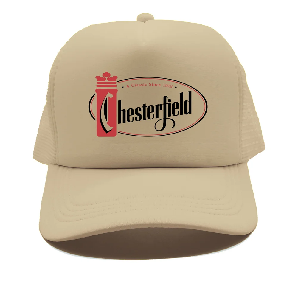 Chesterfield Trucker Cap Men Hat Baseball Cap Cool Summer Unisex Mesh Net Chesterfield True Romance Inspired Hat MZ-598