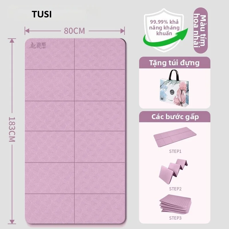 TUSI | Thảm Yoga Gấp Không Trượt