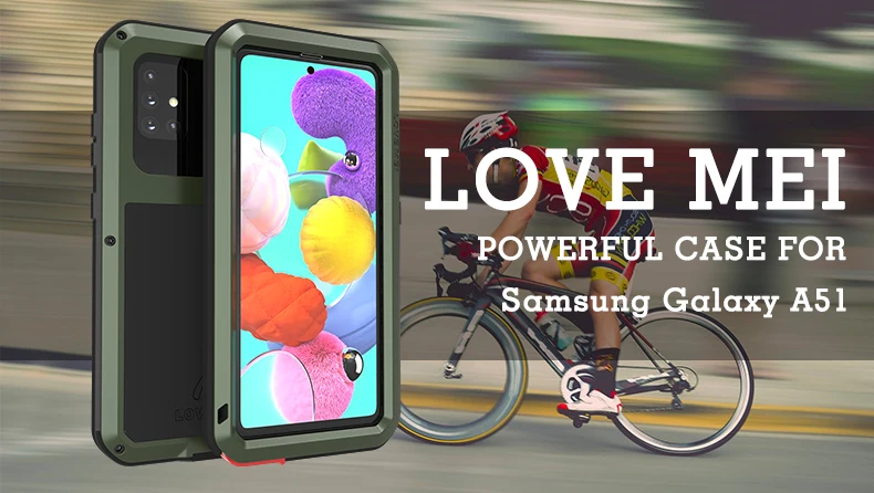 Shock Dirt Proof For Samsung Galaxy S23 S22 S21 S20 FE A53 A52 A72 A32 A51 A71 A42 A30 A50 A70 Case Resistant Metal Armor Cover- S8e3cc2b930b2435caede2dc6800e817eM
