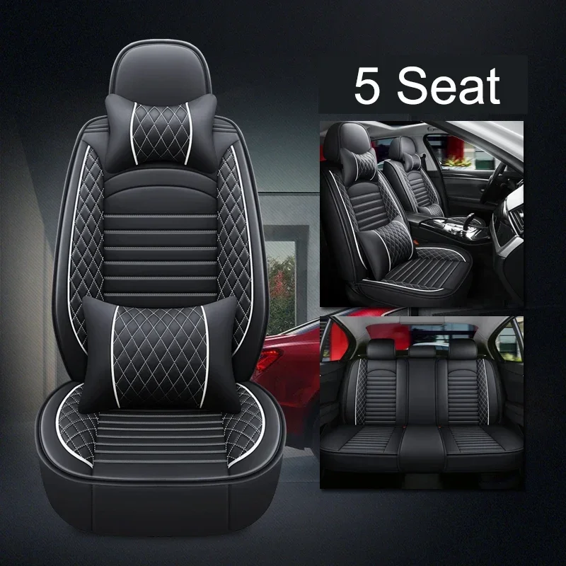 Black White 5 Seat