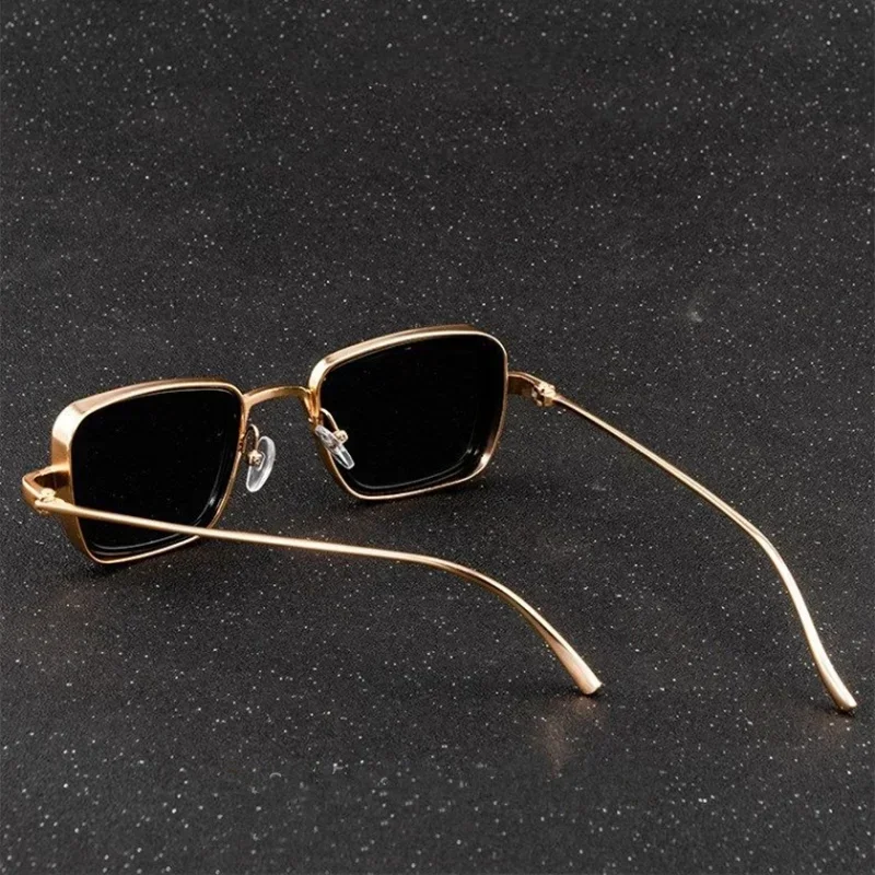 Unisex Steampunk Style Alloy Frame UV 400 Sunglasses