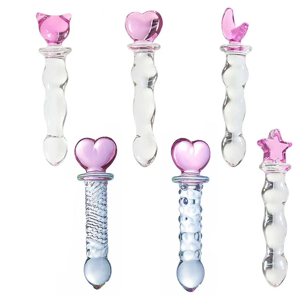 Glass Anal Plug For Women Transparent Anal Stimulator_voghion.com