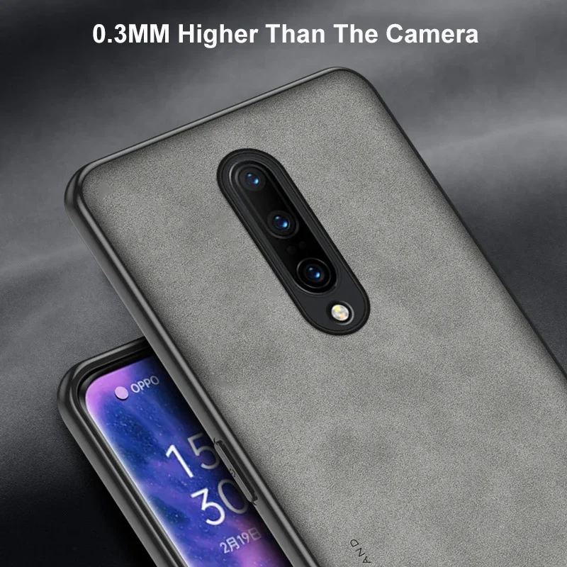 Deluxe Matte Silicone Leather Phone Case - Premium Protection and Style