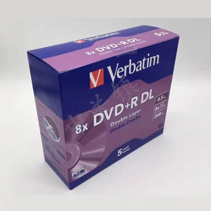5 шт. Verbatim AZO DVD + R DL 8,5 ГБ двухслойный D9 8X 240 мин