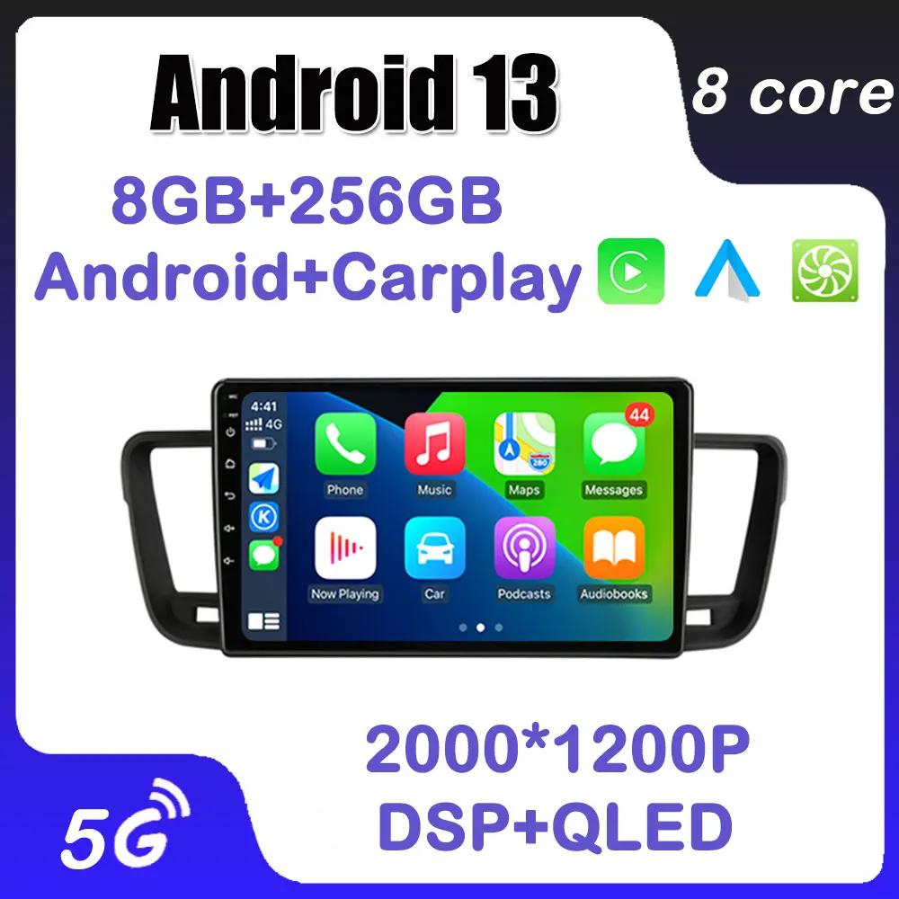 

Автомагнитола мультимедийный видеоплеер Android 13 для Peugeot 508 2011 - 2018 поддержка DSP IPS QLED сенсорный экран Carplay NO 2 Din DVD