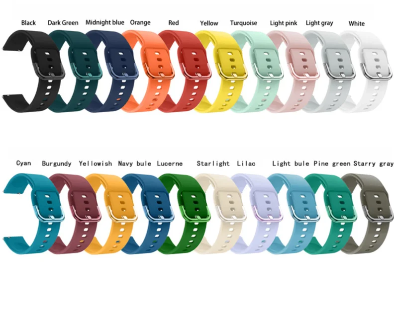 [] Suitable for Samsung Galaxy active//Watch5/Watch6 silicone watch strap_voghion.com