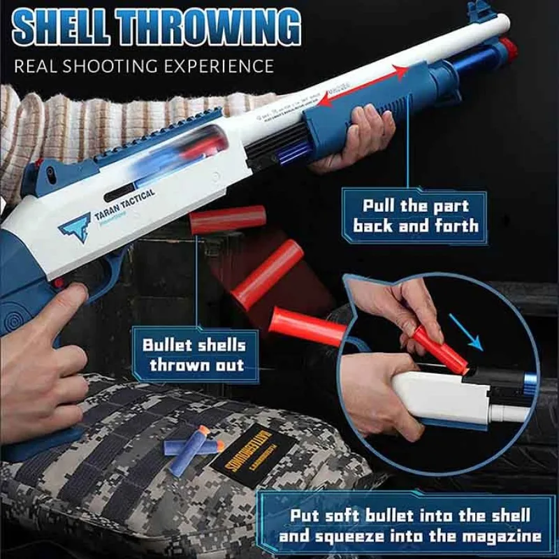 UDL XM1014 Shell Throwing Foam Dart Blaster 3