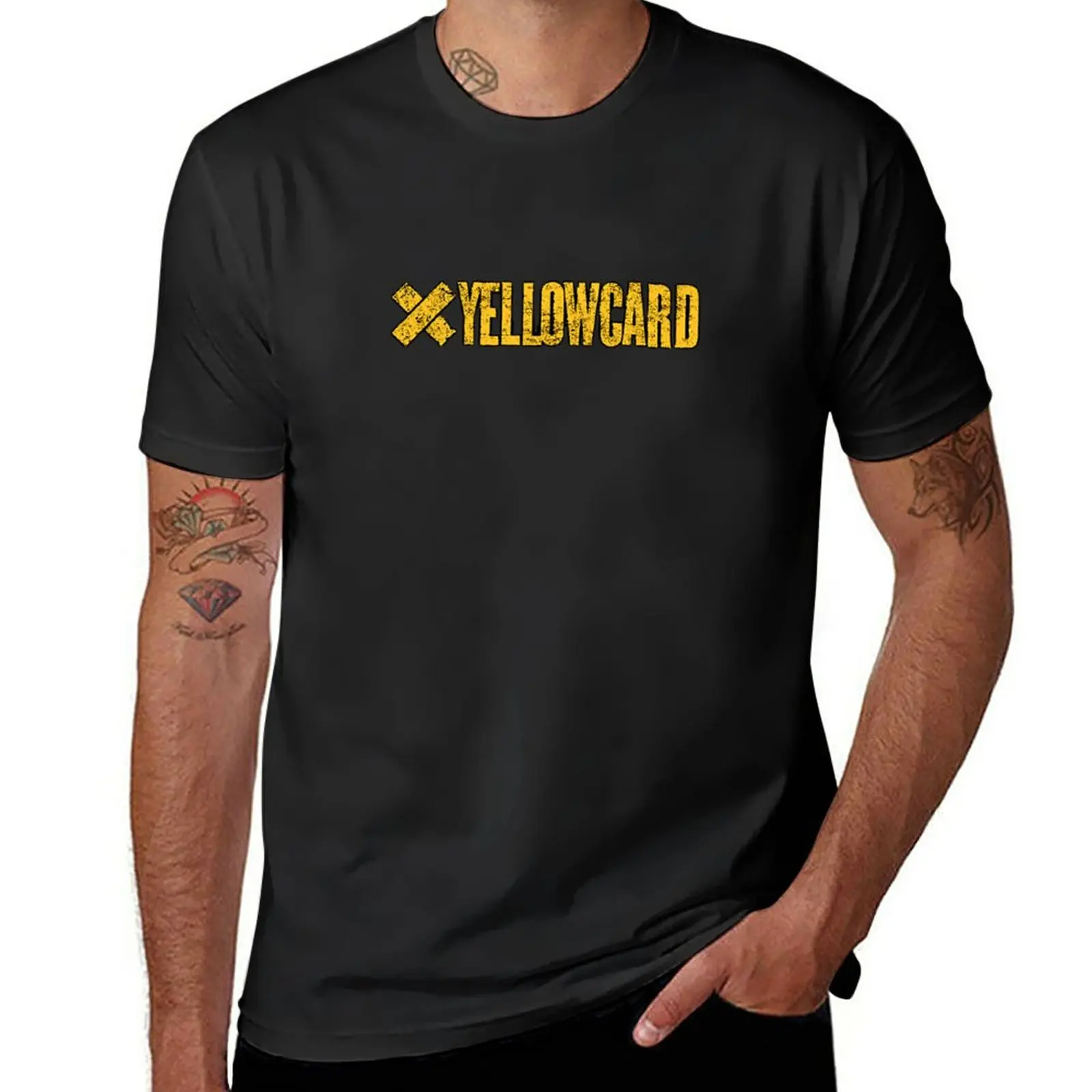 

New Yellowcard T-Shirt oversized t shirt sports fan t-shirts mens t shirts