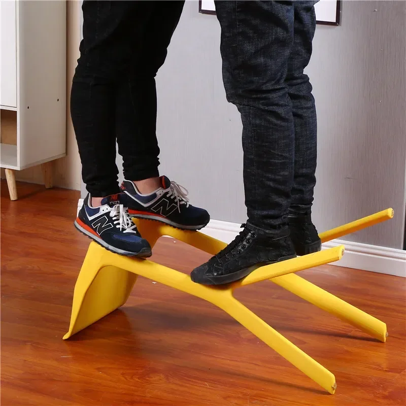 Nordic Plastic Stools Home Leisure Bedroom Ottomans Furniture Modern Girl Dressing Stool Creative Hotel Front Desk Chair