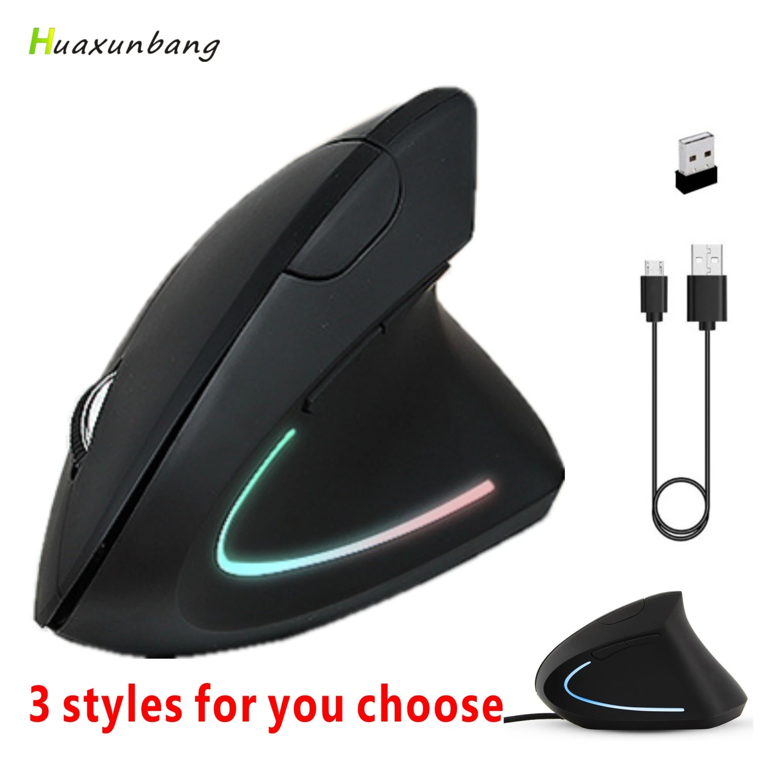 Wireless Gaming Mouse Gamer Mouse For Computer PC Souris Vertical Ergonomic Rechargeable Mice For Laptop Wired USB Mause Raton wifi mouse for pc
