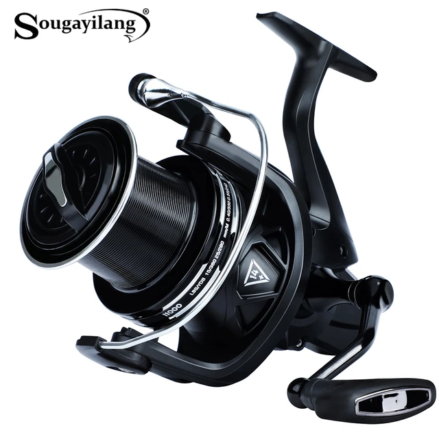  Sougayilang Carp Spinning Reel Carbon Fiber Drag for