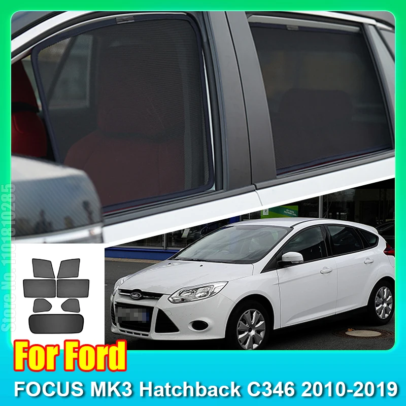 For Ford FOCUS MK3 Hatchback C346 2010 2019 Car Window Shield SunShade for-ford-focus-mk3-hatchback-c346-2010-2019-car-window-shield-sunshade