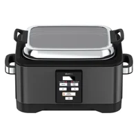 Stainless steel deluxe Sous Vide Cooker 6QT Electric Slow Cookers Oven bakery 2