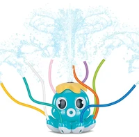 Outdoor Water Spray Sprinkler for Kids Octopus Summer Outside Toys Backyard Games with 8 Wiggle Tubes Toys Gift 1