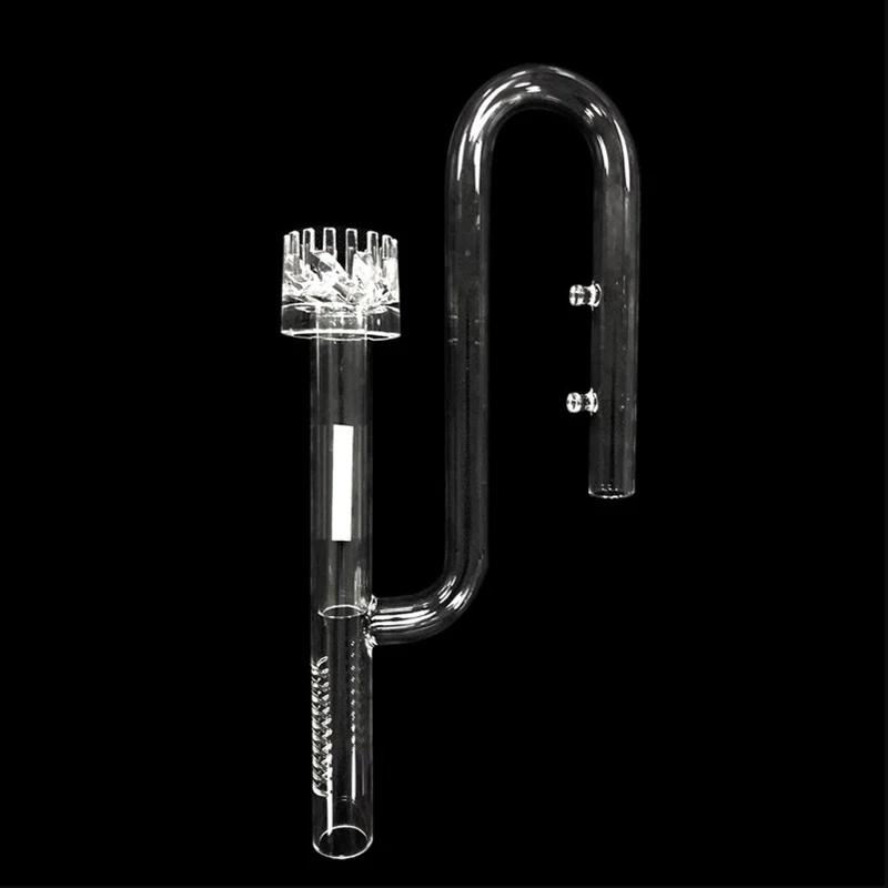 Acrylic Oil Skimmer Aquarium Filter Degreasing Film Float Inlet Outlet Pipe Remove Oil Slick Basket For Shrimp Fish Tank Filter 4