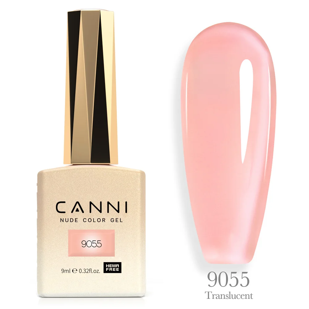 Canni HEMA-Free TPO-Free Transparent Nude Jelly Nail Gel Lacquer - 9ml