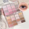 JUJu 16-color eye shadow matte pearl light flash low saturated earth color daily makeup eye shadow 1