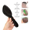 Super Free Logo Afro Pro Wave Brush Curve 360 Wave Brush Medium Texture Boar Bristles and Nylon Beard Brush 3