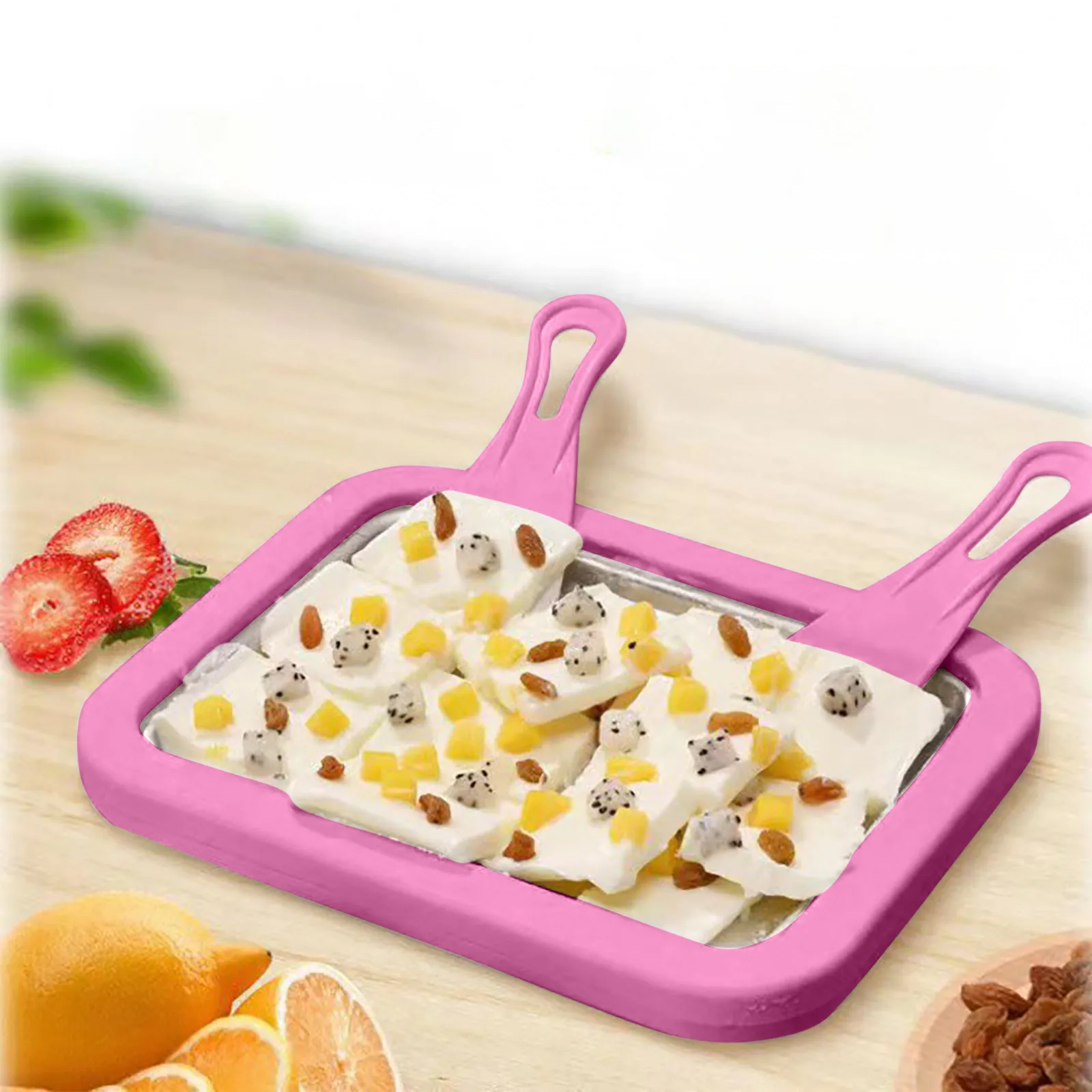 Home Ice Machine Children'S Homemade Milk And Ice Stir Fry Machine Small Stir Fry Plate Egg Cooker Stainless Steel