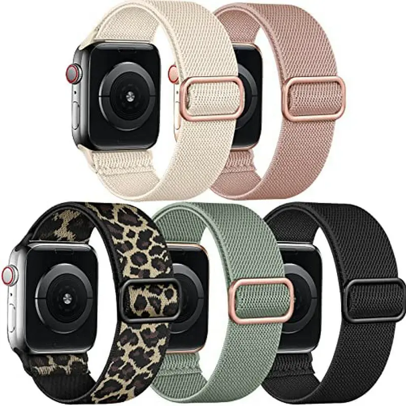 รูปสินค้า สายรัดยืดหยุ่นสำหรับ Apple Watch ขนาด 38-49 มม.
