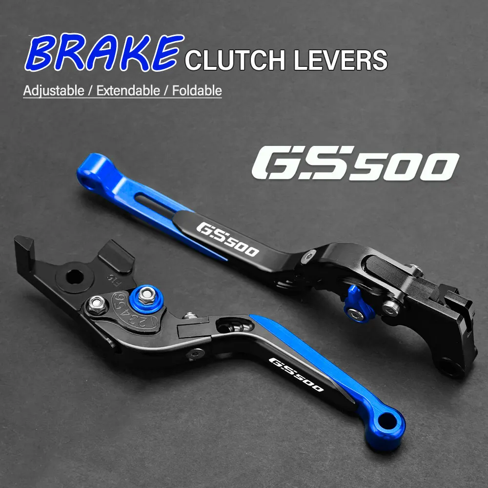 

FOR SUZUKI GS500 1989-2007 2008 Motorcycle Hand Brake Clutch Adjustable Levers Handle Folding Extendable Lever grip foldable