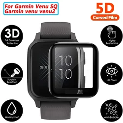 Curved Edge Full Coverage Soft Screen Protector Film - 2pcs Garmin venu2