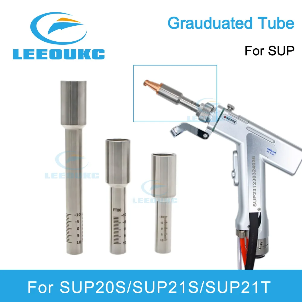 

LEEOUKC SUP20S/SUP21S/SUP21T Fiber Laser Welding Gun Nozzle Connecting Pipe Tube Laser Welder Head Nozzle Fixing Shaft