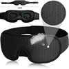 3D Blocking Light Soft Sleep Mask Padded Travel Rest Sleeping Eye Cover 3